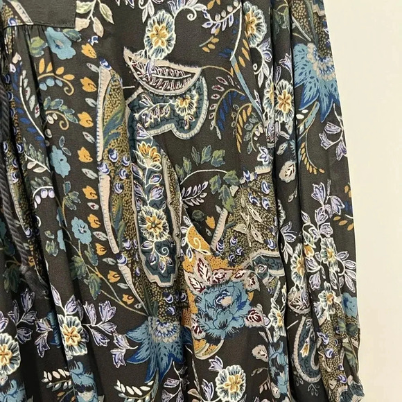 FREE PEOPLE Rain or Shine‎ Paisley Tunic size Small - Picture 5 of 9